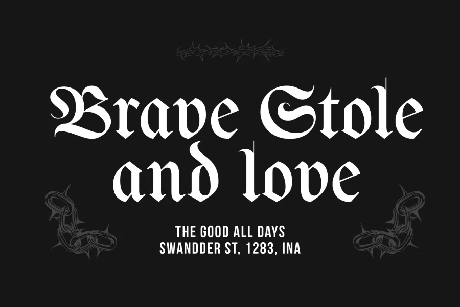 Bulldach Lettra Font