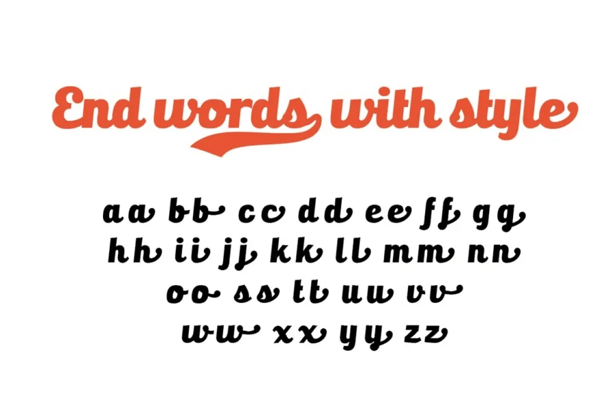 Bulletto Killa¬ Font preview 8