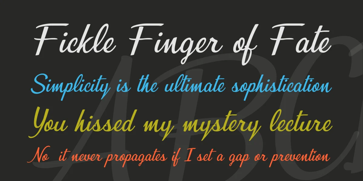 Bunch of Flowers Personal Use Font preview 3