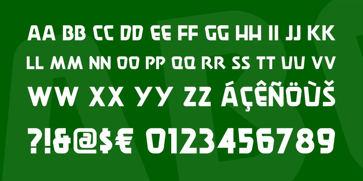 Burger Doodle NF Font Family preview 3