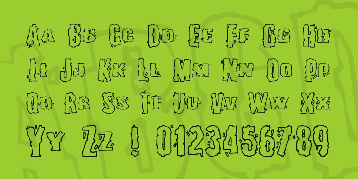 Burlesque Font preview 2