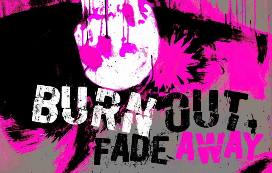 Burn out, fade away Font preview 2
