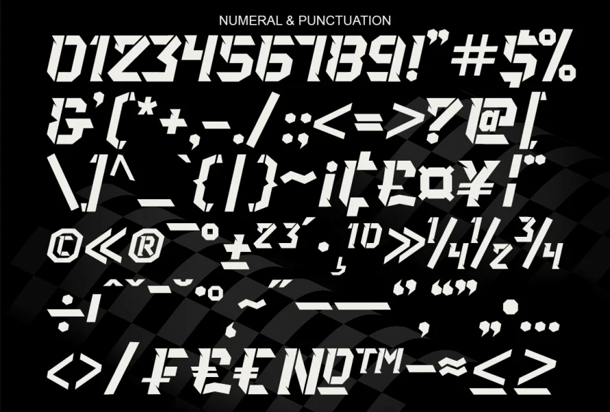 BUSERO Font preview 10