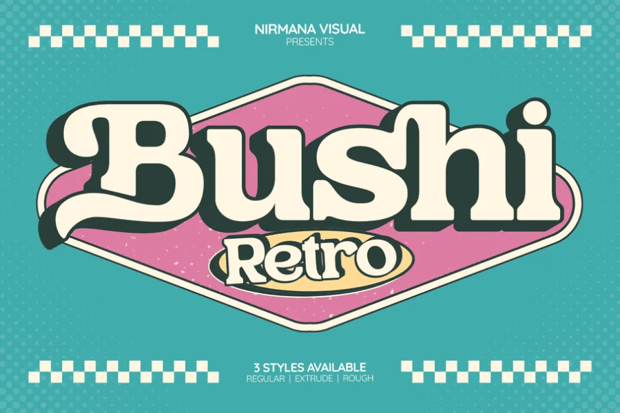 Bushi Retro Demo Font