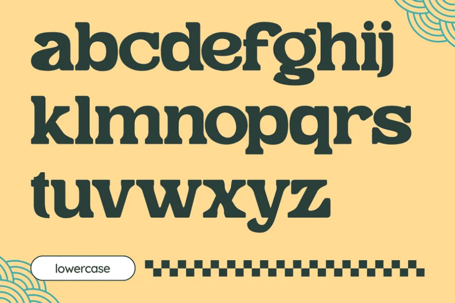 Bushi Retro Demo Font preview 3