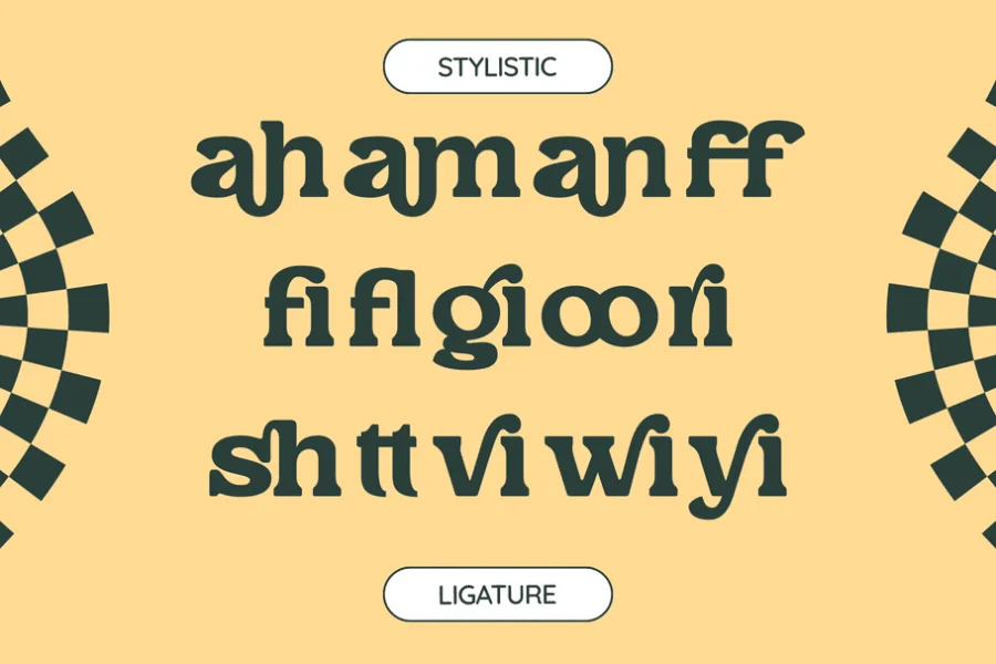Bushi Retro Demo Font preview 8