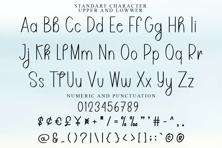 Butter Summer Font preview 4
