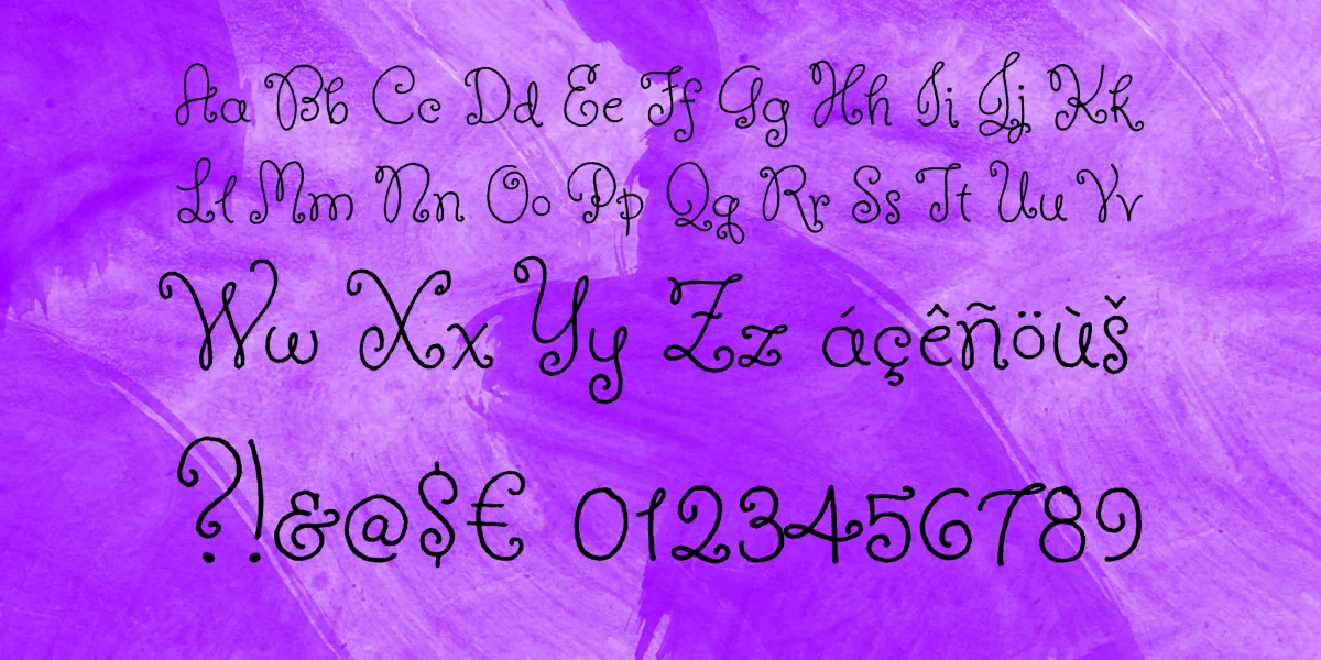 Butterfly Kids Font preview 4