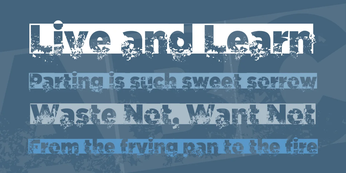 C.A. Garrutas Font preview 3