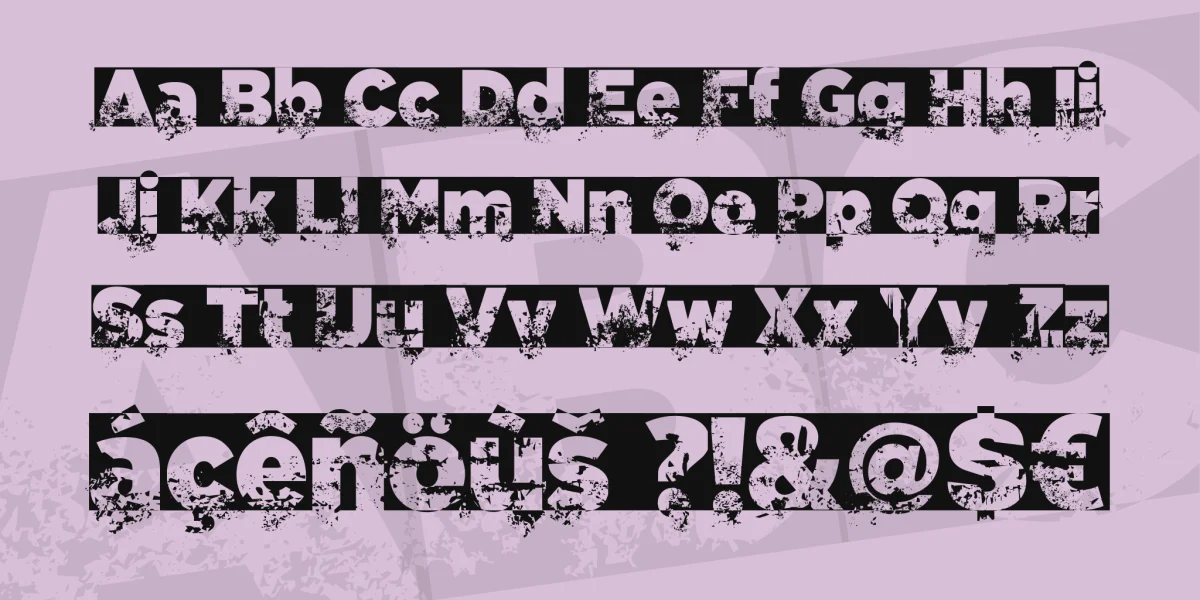 C.A. Garrutas Font preview 4