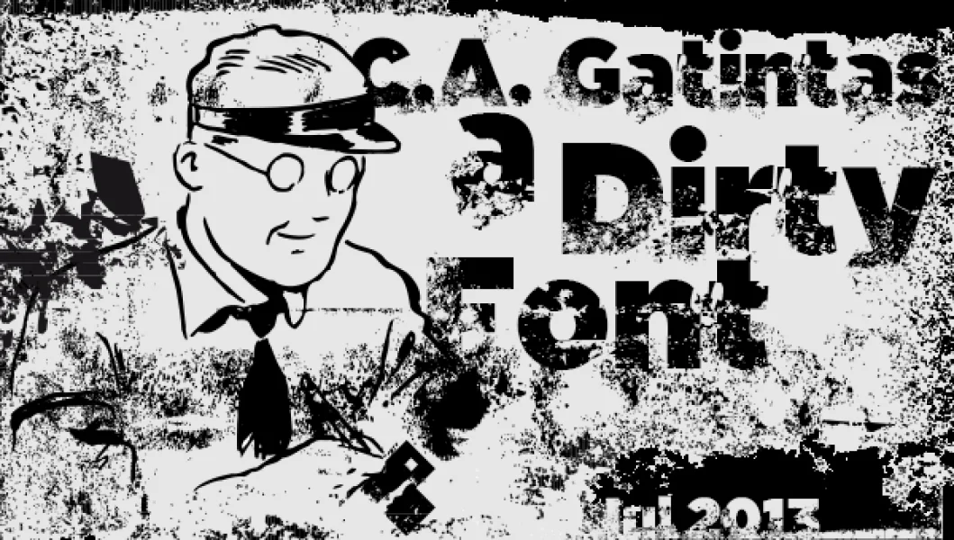 C.A. Gatintas Font preview 2