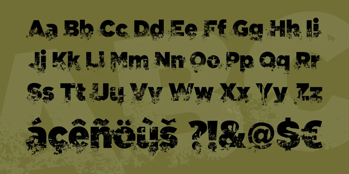 C.A. Gatintas Font preview 4