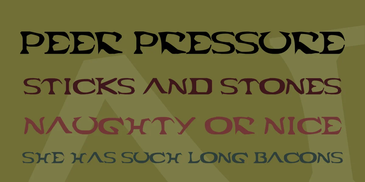 Cabal Font preview 2