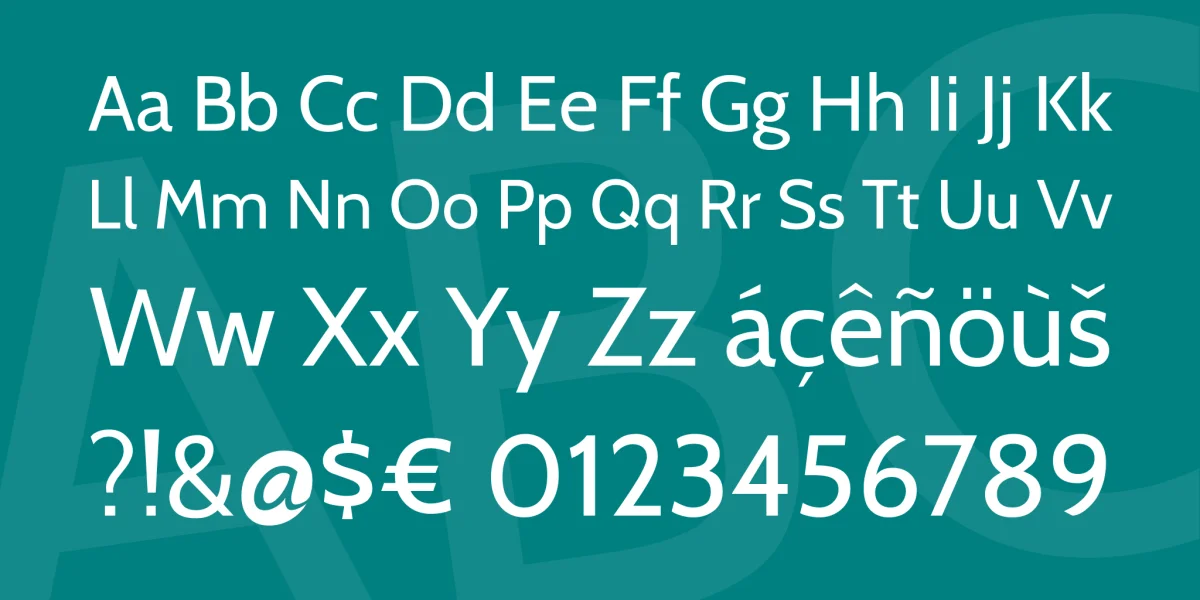Cabin Font Family preview 4
