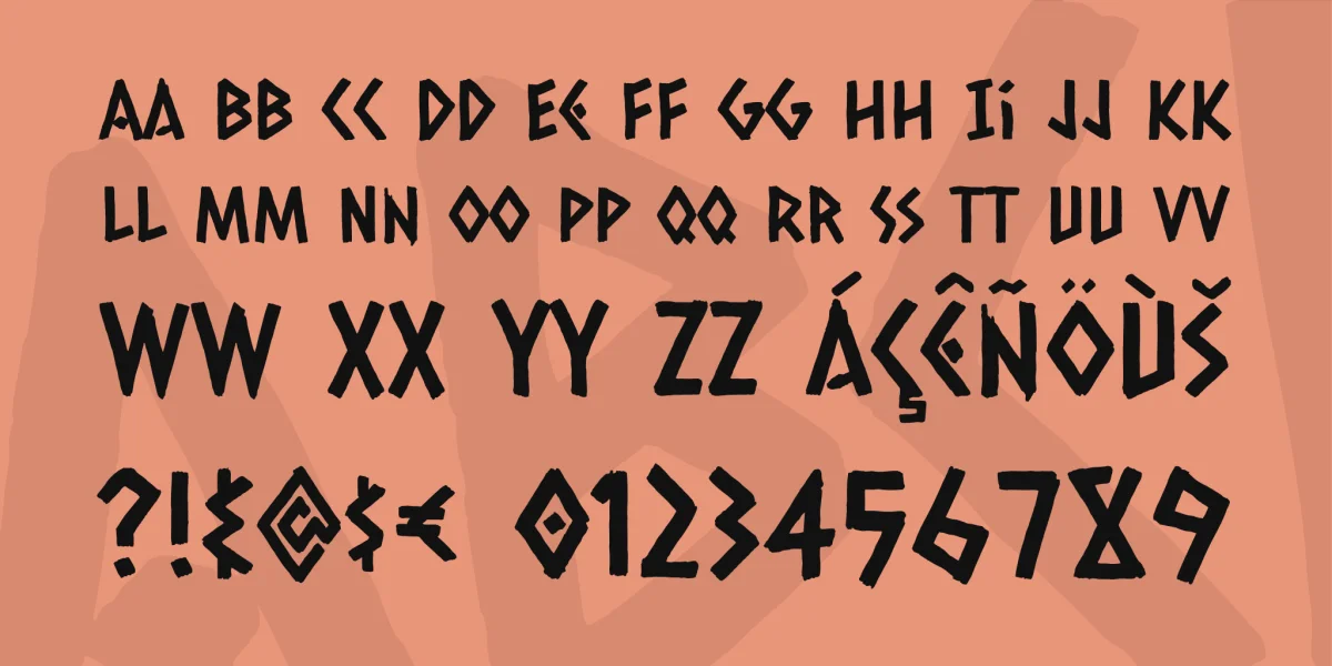 Caesar Dressing Font preview 3