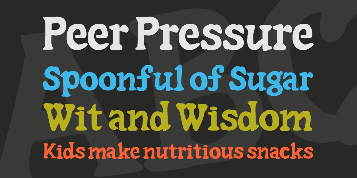 Caesar Little SS Font preview 2