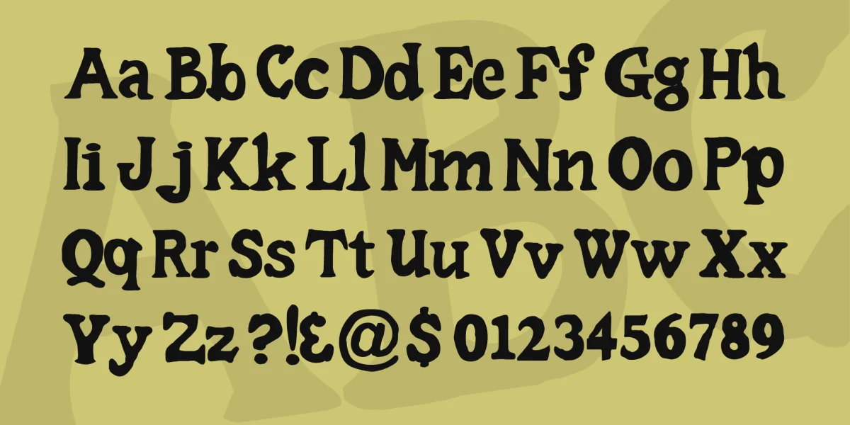 Caesar Little SS Font preview 4