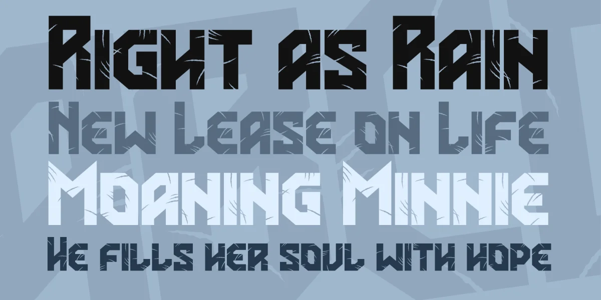 Cakar Monyet Font preview 2