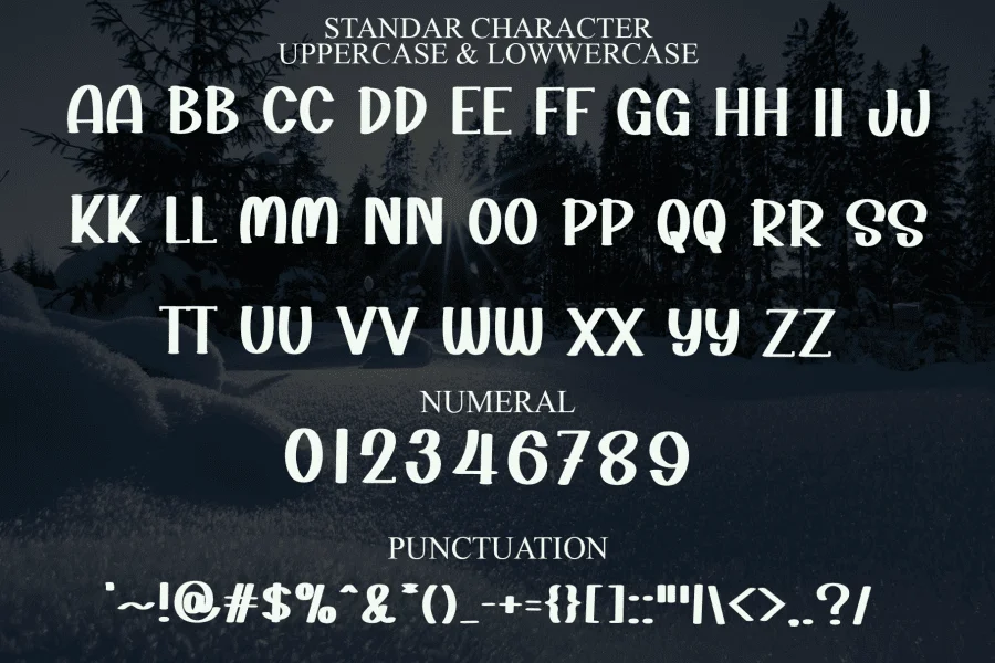 Cake Milk Font preview 5