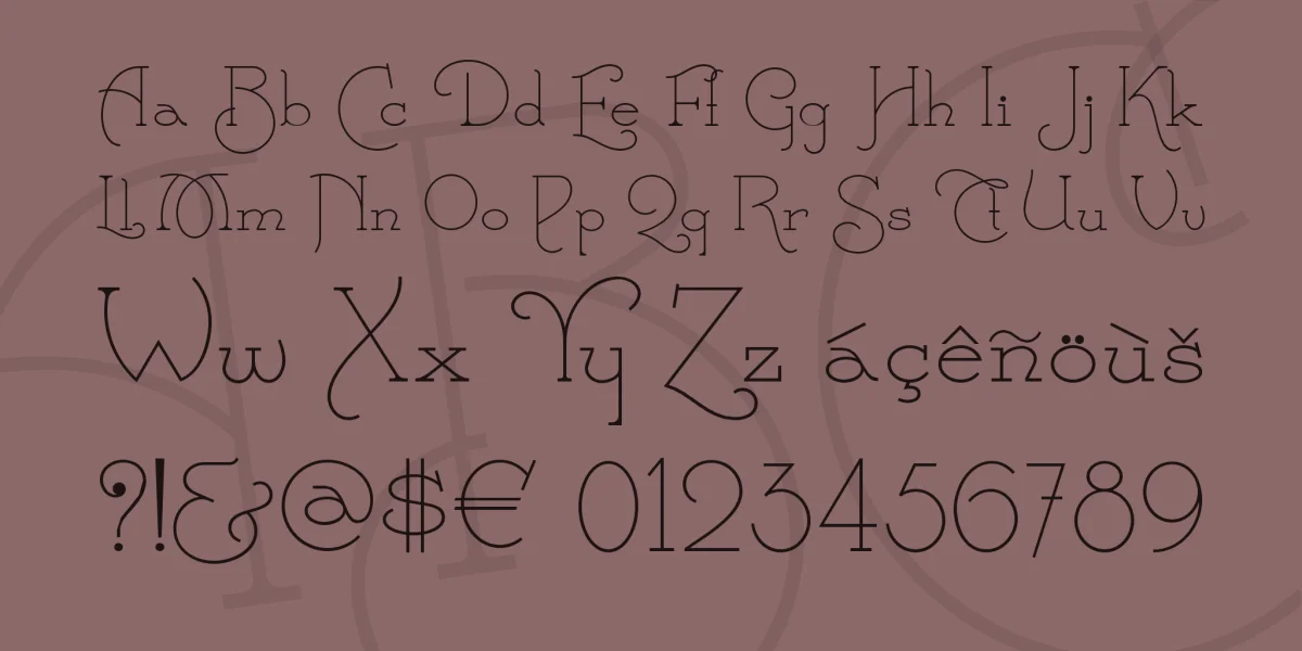 Calamity Jane NF Font Family preview 4