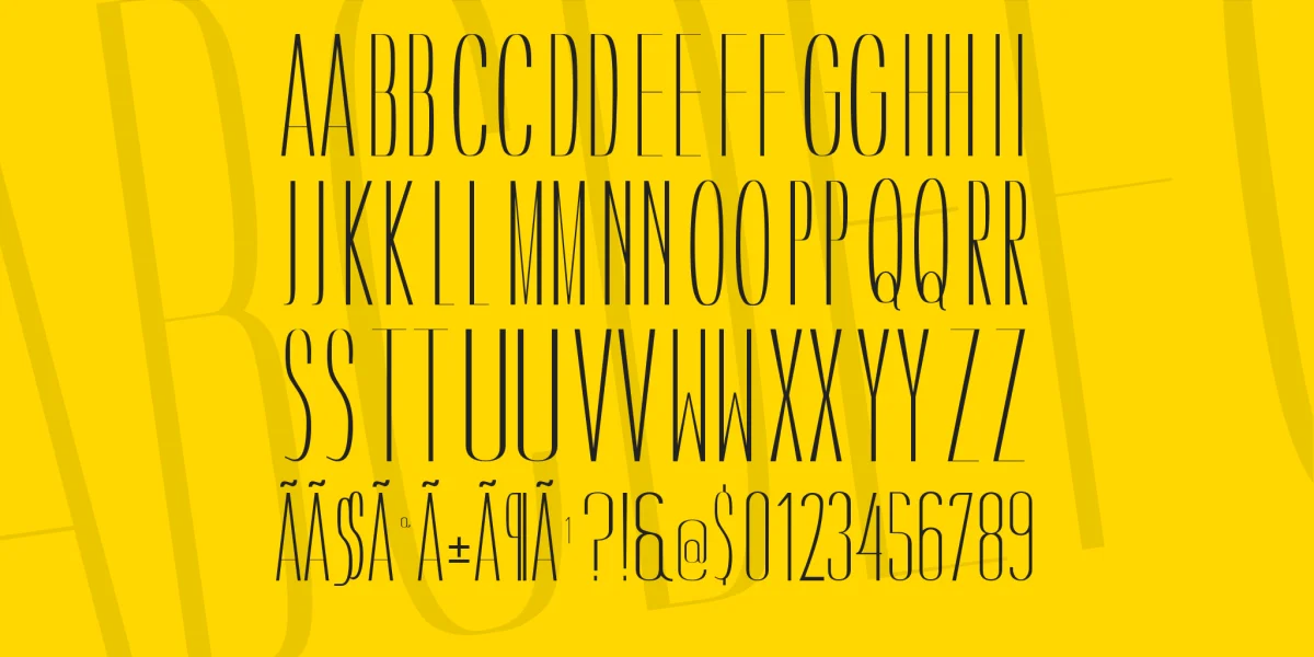 Caledo Font Family preview 3