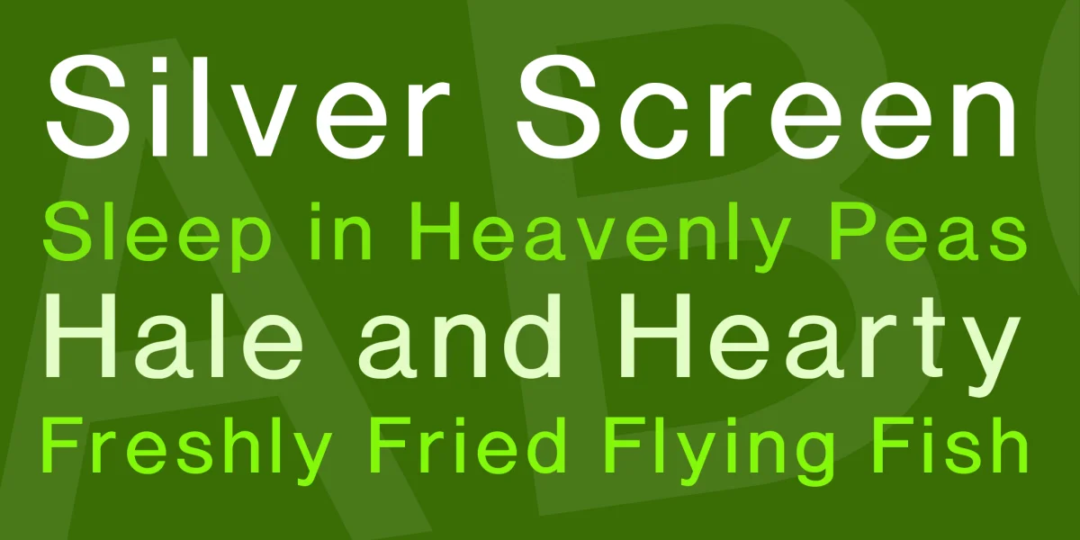 Caliban Font preview 2