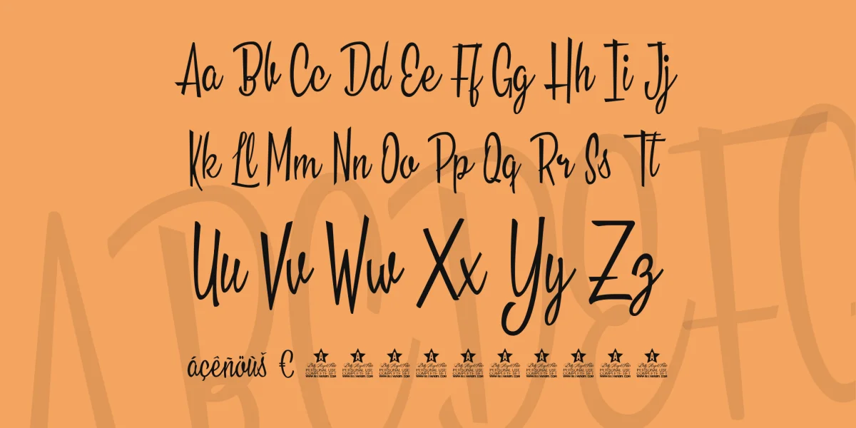 California Sun Personal Use Font preview 5