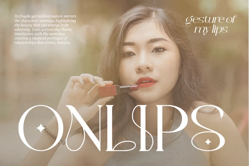 Calora Font preview 3