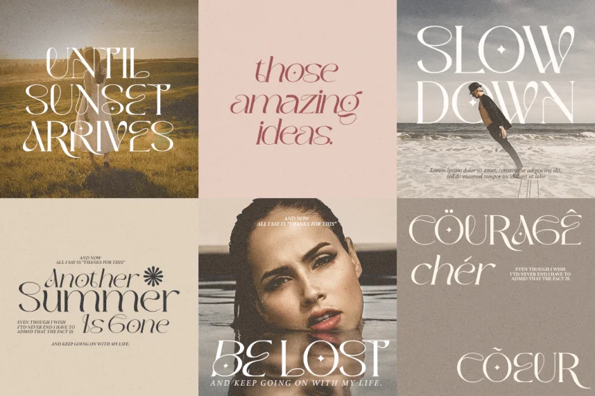 Calora Font preview 6