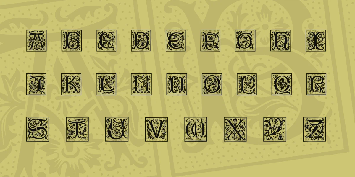 CamelotCaps Font preview 3