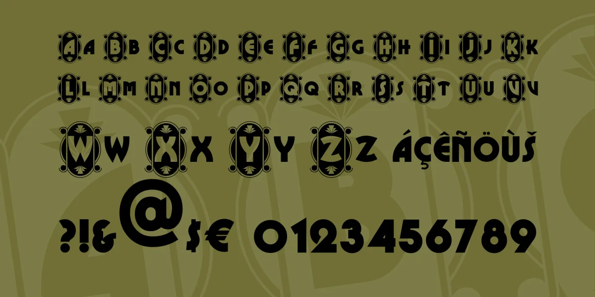 Cameo Appearance NF Font preview 2