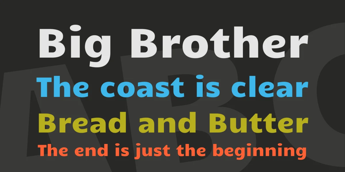 Candal Font preview 2