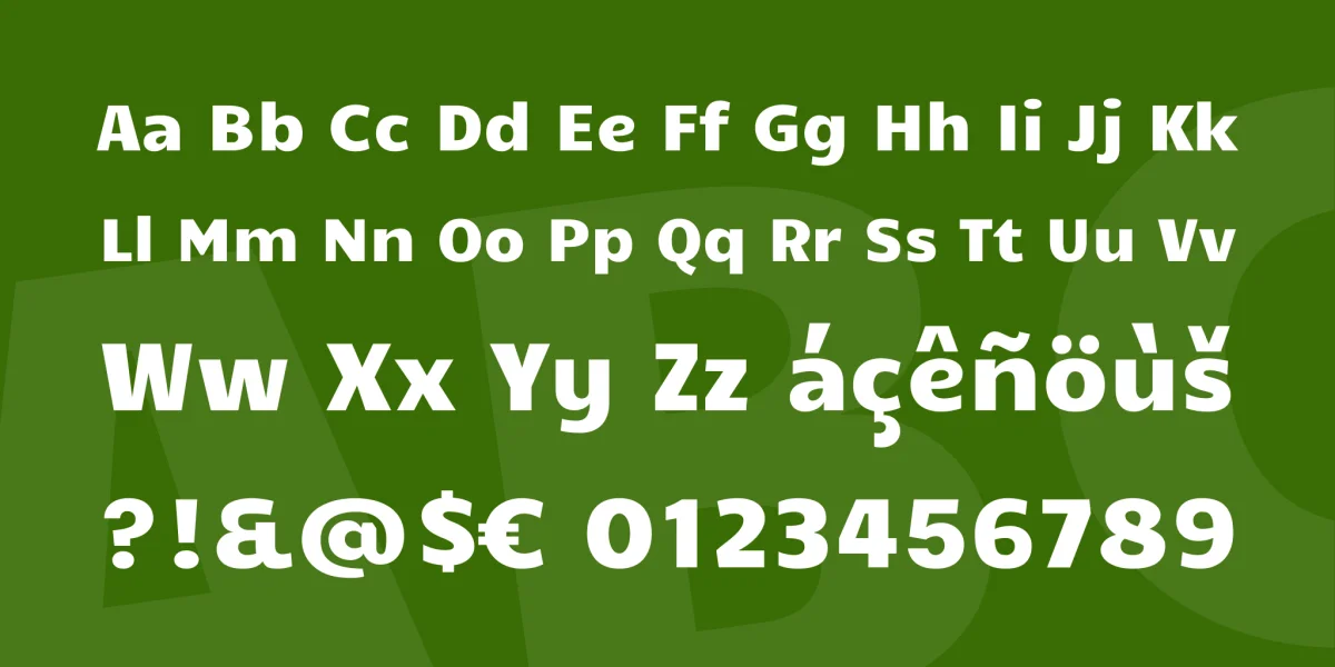 Candal Font preview 3