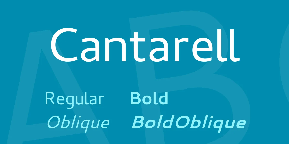 Cantarell Font Family
