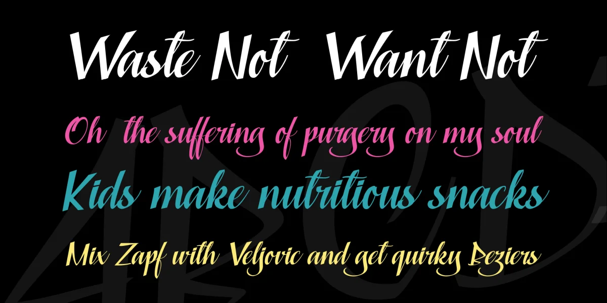 Capable of Loving Personal Use Font preview 3