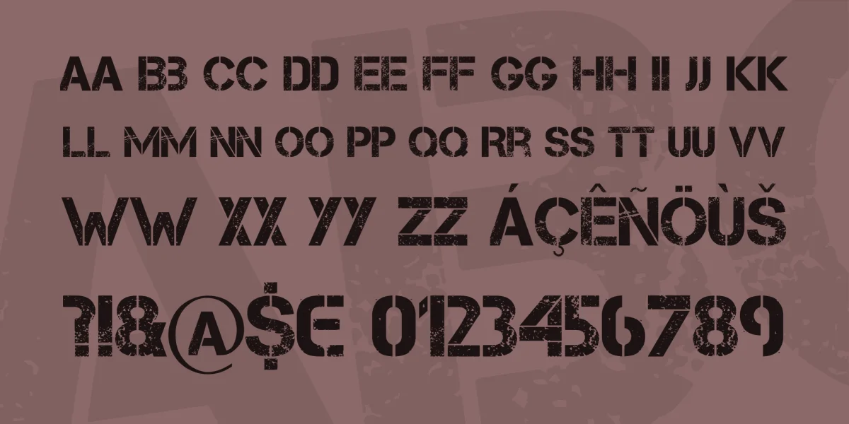 Capture it Font preview 3