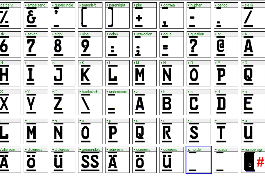 Car-Go Frame 3.1 Demo Font preview 3