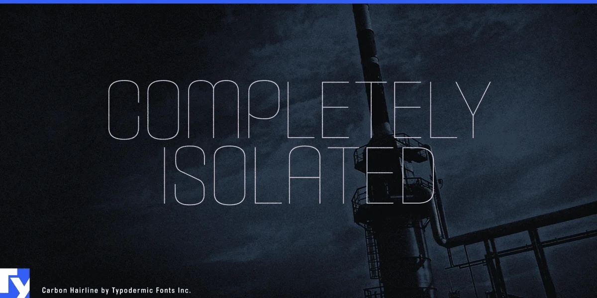 Carbon Font Family preview 4