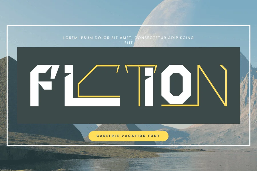 Carefree Vacation Demo Font preview 4