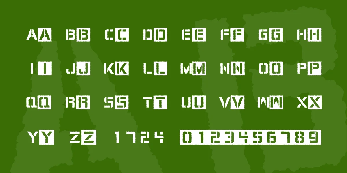 Cargo Bay Font preview 3