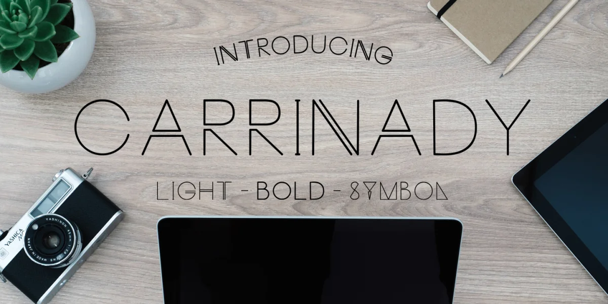 Carrinady Font Family