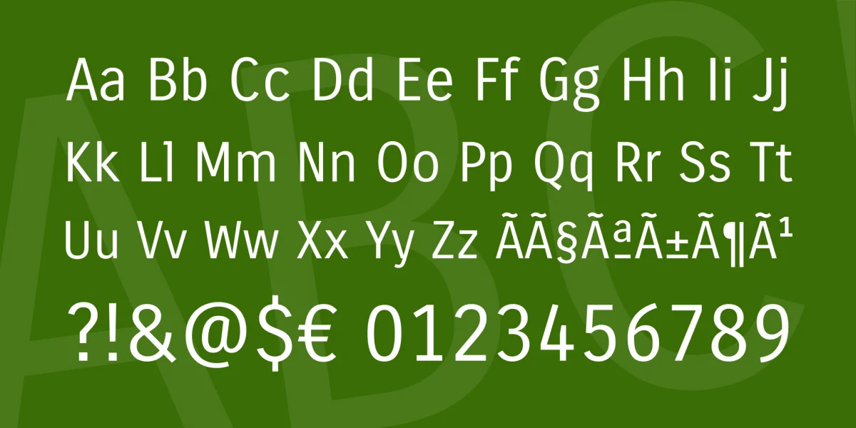 Carrois Gothic Font preview 4