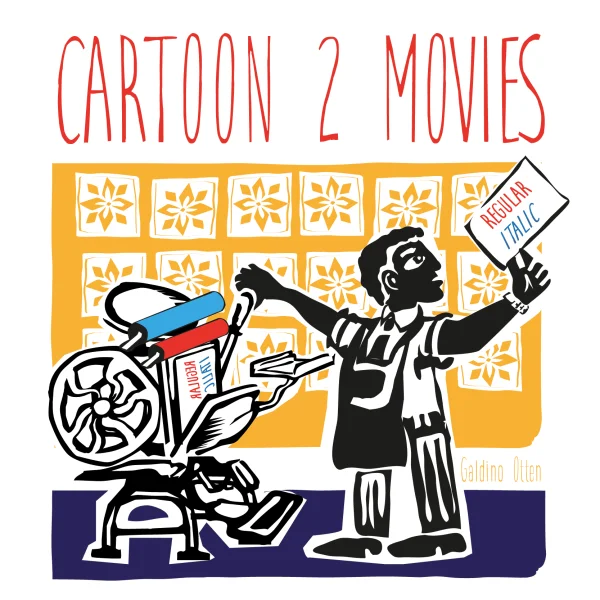 Cartoon 2 Movies Font Family