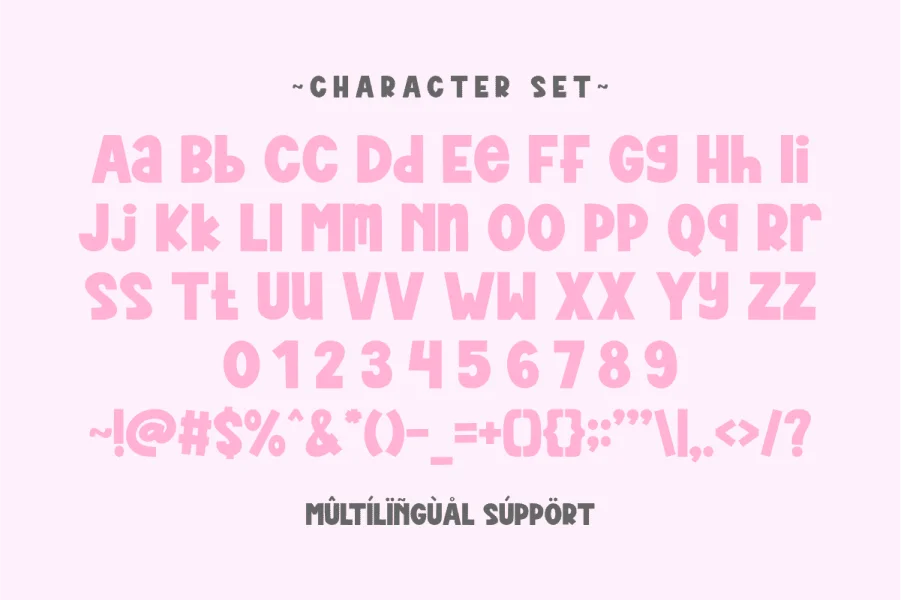 Cartoon Vibes Font preview 2