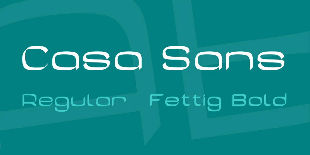 Casa Sans Font Family