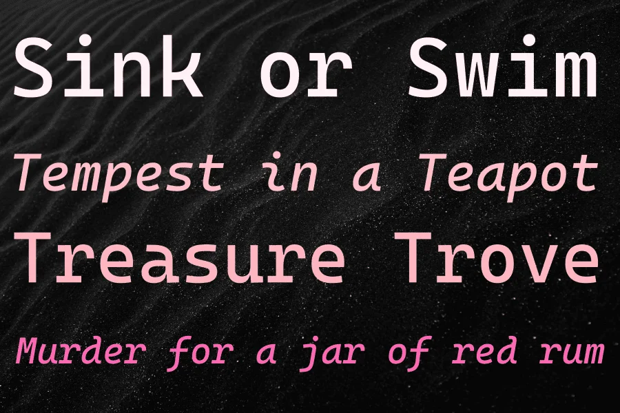 Cascadia Font Family preview 2