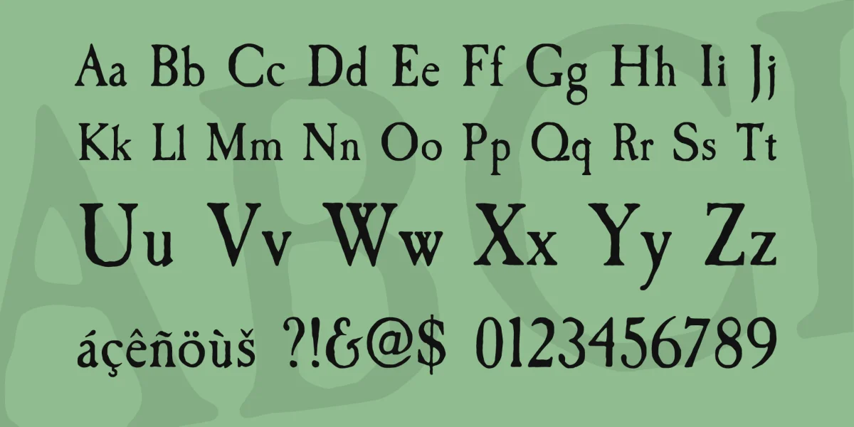 Caslon Antique Font Family preview 4