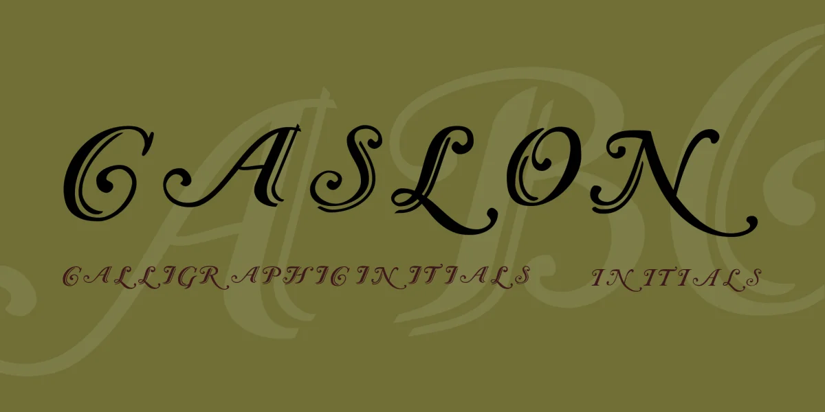 Caslon Font Family