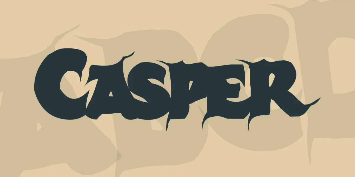 Casper Font preview 2