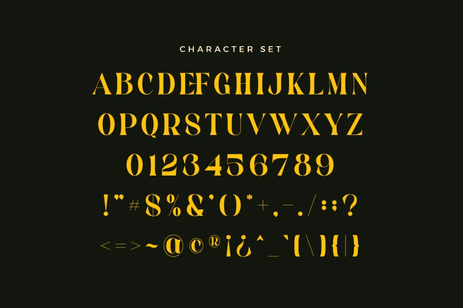 Casson Font preview 7
